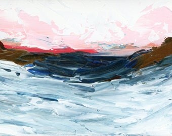 Acrylic Landscape Abstract painting Original