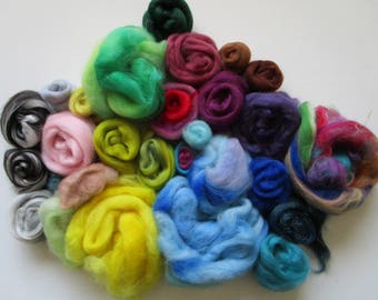 Needle Felting Kit - Felting Fibre - Felt Making - Fibre Kit - Felting Palette Kit - Fibre Assortment - Felting Kit
