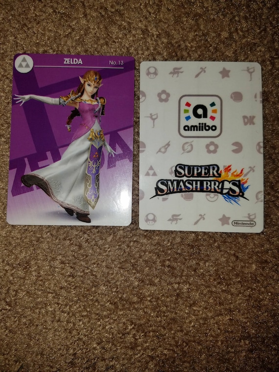 SSB Zelda Amiibo Card