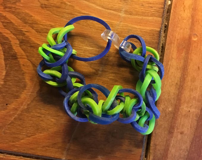 Blue and Green Colored Bracelet