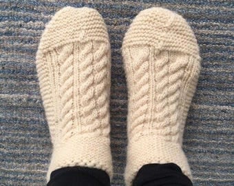 Wool Slipper Socks