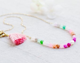 Dainty Choker Necklace, Dainty Choker, Gemstone Choker, Delicate Choker, Dainty Pearl Necklace, dainty gold choker, delicate bead necklace