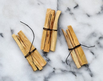 Palo Santo Wood Bundles, Incense Sticks, Smudge Sticks, Holy Wood