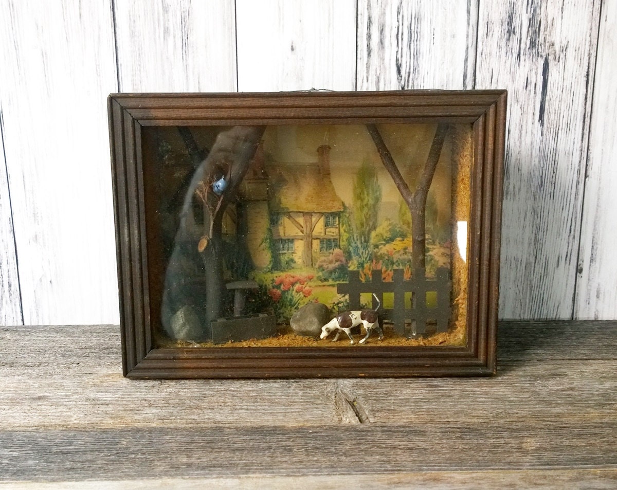 Vintage Shadow Box For Sale 4