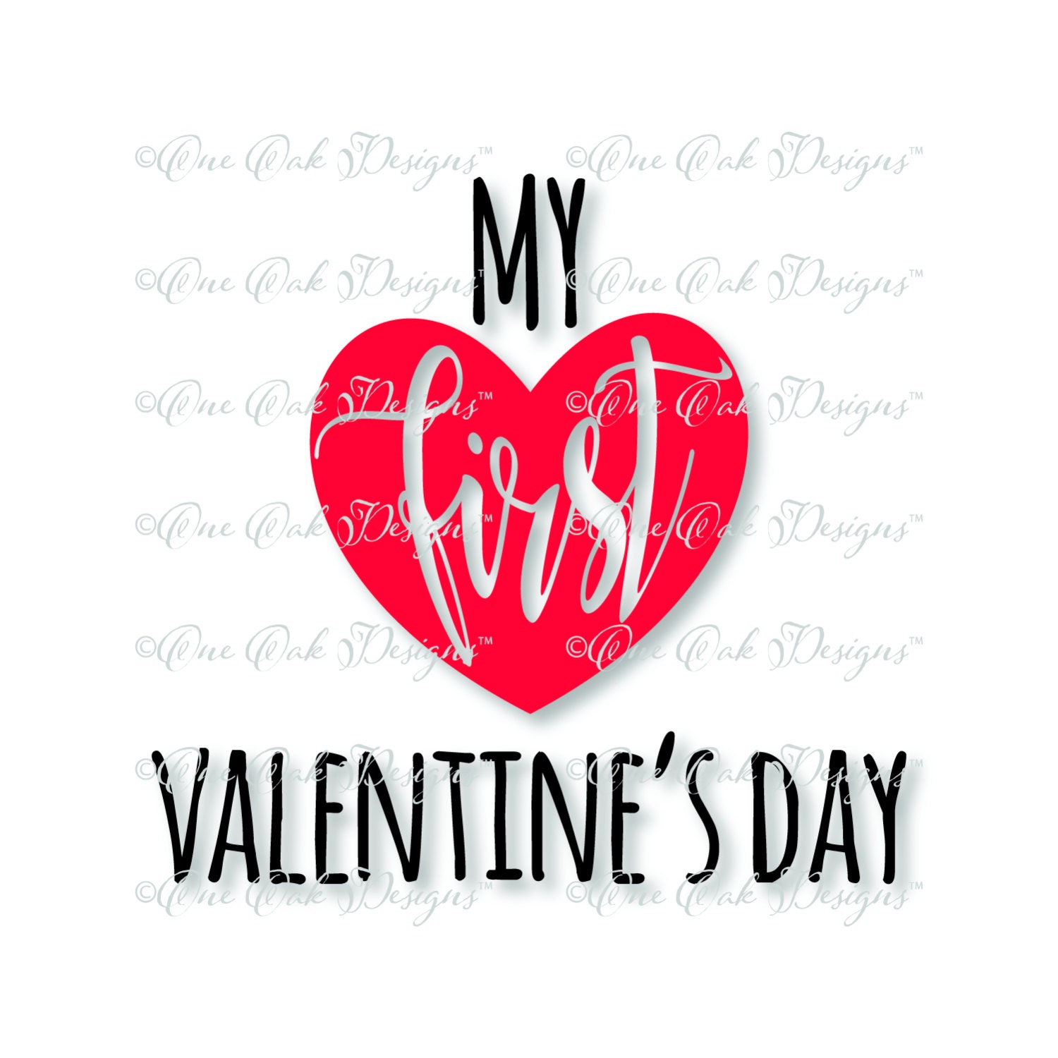 Download First Valentine's Day SVG File PDF / dxf / jpg / png / eps