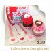 Etsy  Pretend felt food - Play food  Valentine's Day gift set