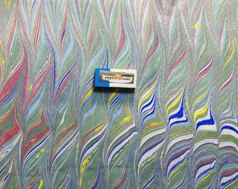 marbled  paper, マーブル紙, 19.5" x 27,3" cm 50 x 70  .carta marmorizzata, мраморное бумага-   2703