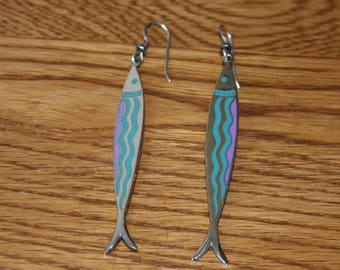 Free USA Shipping: Laurel Burch Nile Fish Earrings!