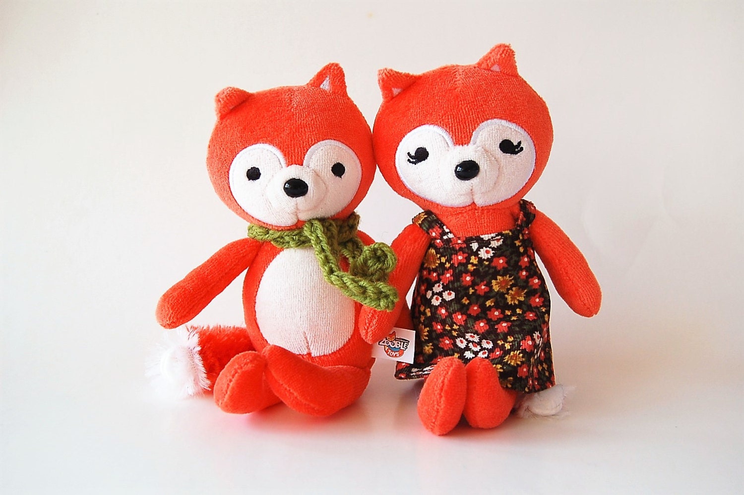 woodland stuffed animal set