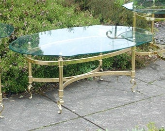 brass coffee table | etsy brass coffee table | etsy