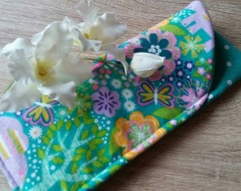 Sunglasses Case, Fabric Eyeglasses Case, Eyeglasses Cover, Grab Bag Gift, Teacher Gift, "Colorful Nature!"