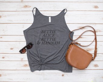 Kappa Alpha Theta Tank, Founders, KAT, Theta, Sorority Tank