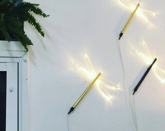 Dragonfly // Wall lamp - SMALL