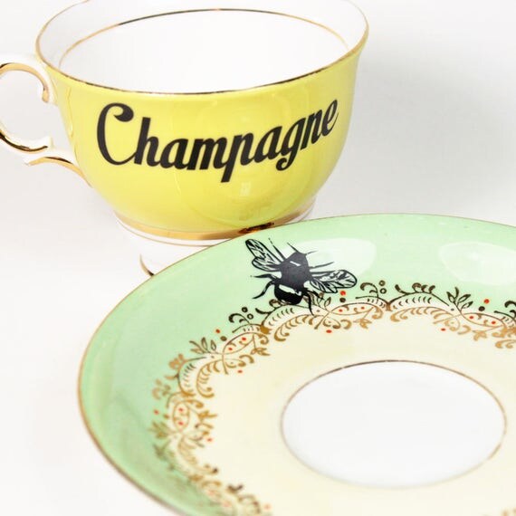 champagne teacup