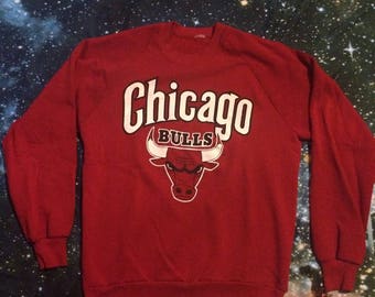 bulls vintage sweatshirt