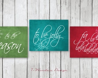 Christmas Wall Art christmas wall art | etsy Christmas Wall Art christmas wall art | etsy