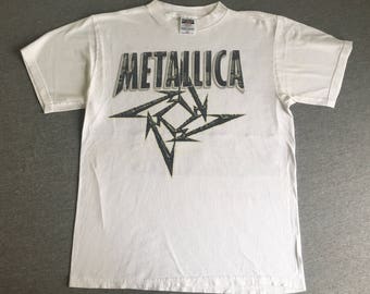 Metallica tour shirt | Etsy