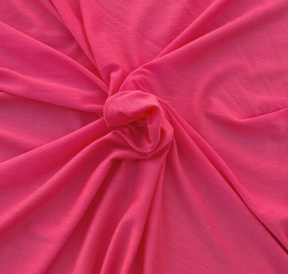Tencel Spandex Fabric Jersey Knit by the Yard 4 Way Stretch