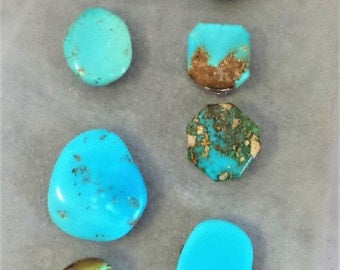 Vintage Turquoise Button Covers
