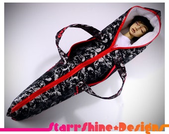 BJD MSD 1/4 Doll Carrier Bag - The Walking Dead Theme