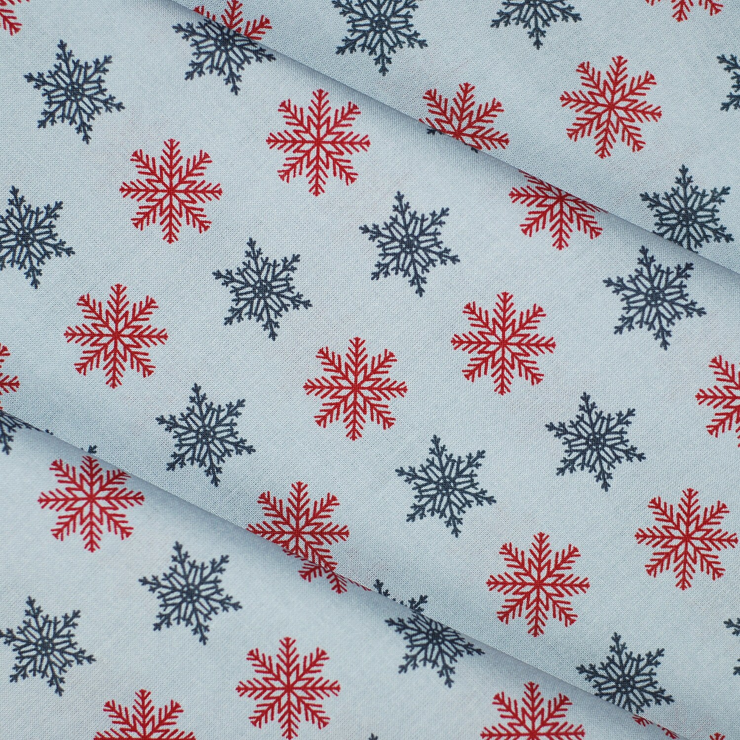 snowflake jersey fabric