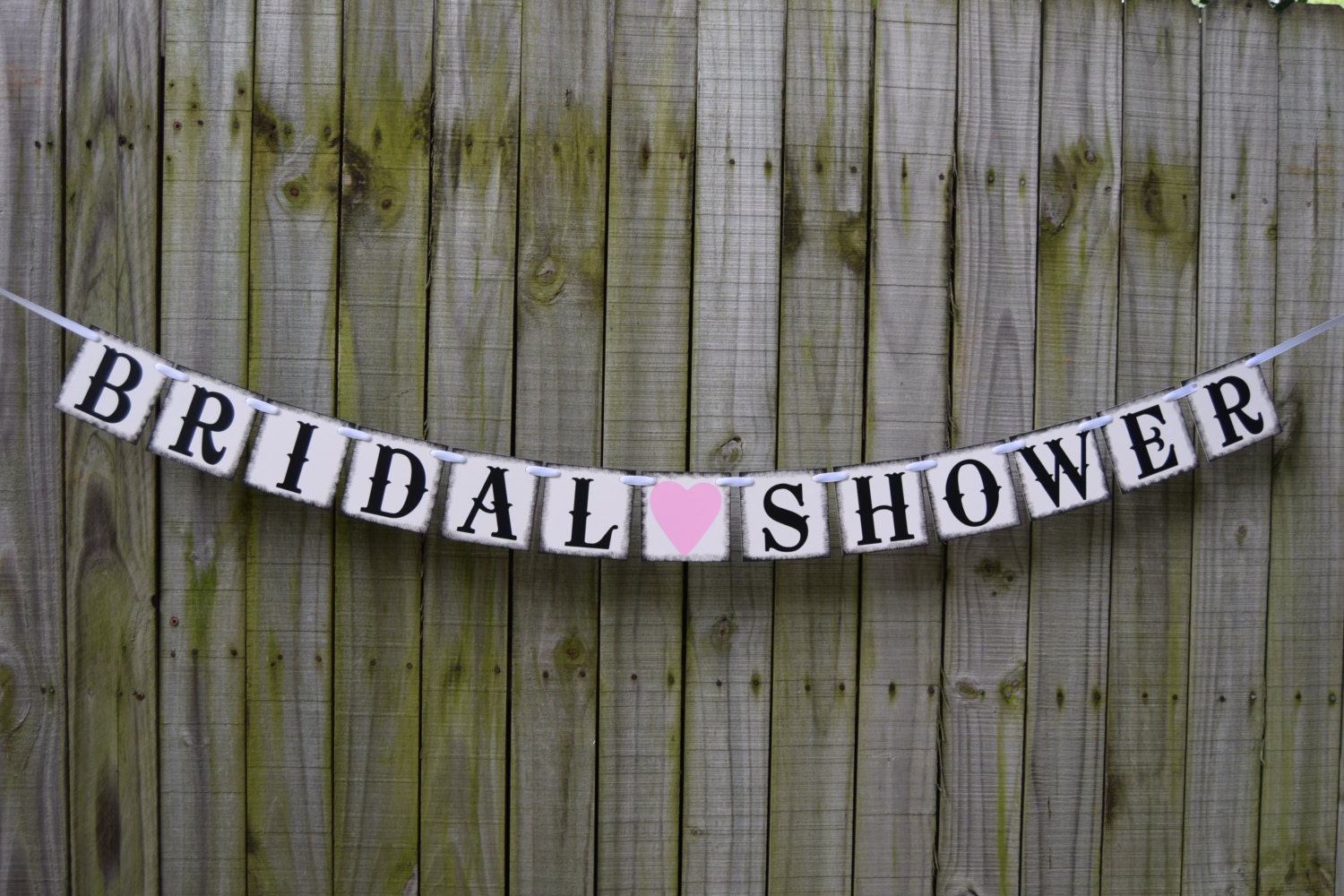 BRIDAL SHOWER BANNER Rustic Banner Bridal Shower Banner