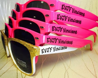 Bachelorette EVJF Sunglasses for your enterrement de vie de jeune fille/UK/Australia/French/hen party/last night out/girls trip