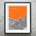 Bethlehem Palestine Skyline Poster Art Print by AnInspiredImage