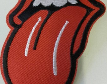 Patch patch mouth lips tongue pop art