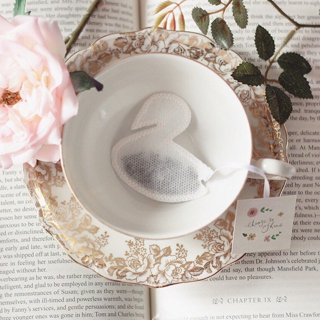 Tea Heritage Cute Shaped Tea Bags by TeaHeritage on Etsy