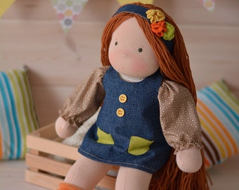 Waldorf doll Karina Ready to ship