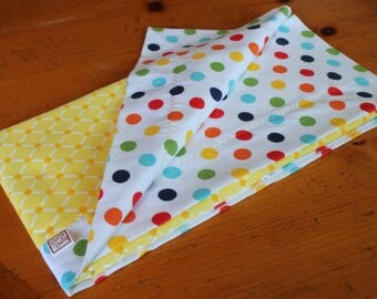 Rainbow Baby Blanket, Rainbow Baby Gift, Cotton Baby Swaddle, Personalized Baby Blanket, Cotton Flannel Swaddle, Gender Neutral Baby