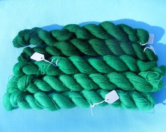 Appleton Crewel Wool Yarn - Shades of Green -180 yard each(5 hanks)