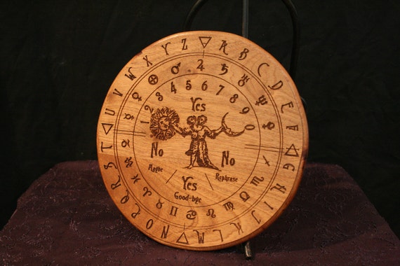 9 Hermetic Pendulum Board Engraved Solid Wood