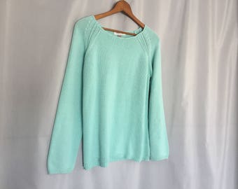 Mint Sweater Vintage