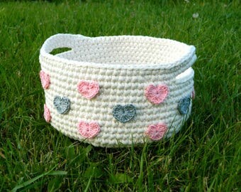 baby girl pink gray nursery bedding room decor toys storage bin laundry basket home toddler room decor new home housewarming gift|for|her