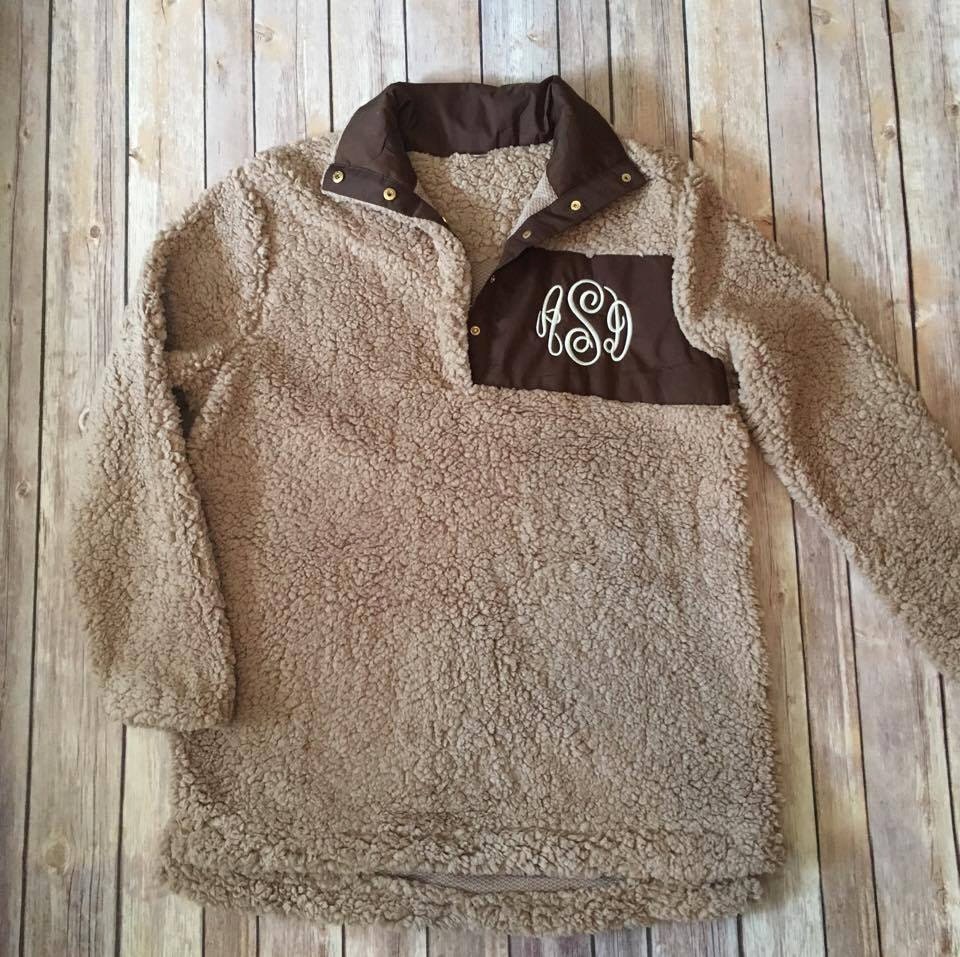 sherpa mens pullover