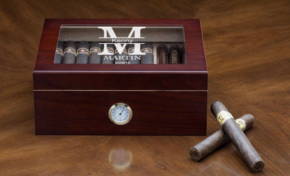 Rosewood Cigar Boxes Personalized Cigar Case Custom Cigar