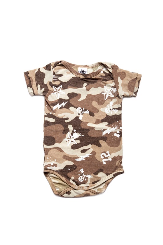 Baby Camo bodysuit Camouflage Baby onesie Baby by TULIBERT on Etsy