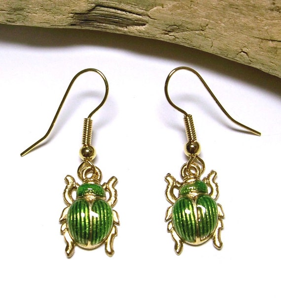 Bug Jewelry Bug Earrings Insect Dangle Earrings Insect