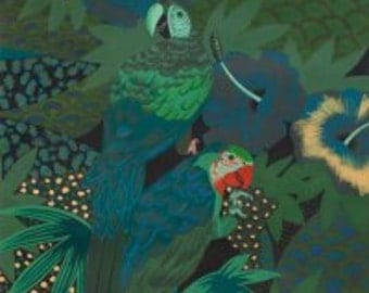 Fabric - Alexander Henry - Kasuku Jungle - cotton print.