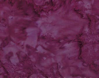 Hoffman Fabrics Watercolors Bergen Purple 1895-328-Bergen Bali Batik Fabric