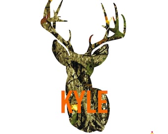 Camo Deer Decal, Yeti Decal for Men, Deer Decal, Yeti Decal Deer, Hunting Decals, Yeti Decal Men, Deer, Cooler Decals, Deer Decal for Yeti