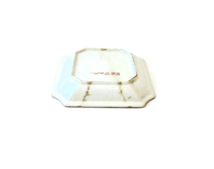 Vintage Chinese Enamel On Copper Hand Painted Pin Tray Reproduction / Trinket Dish / Vintage Vanity Tray