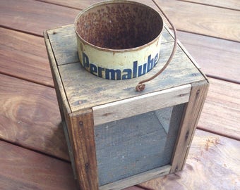 Rustic Primative Cricket Cage