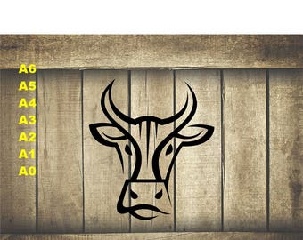 Pochoir de peinture réutilisable - Motif