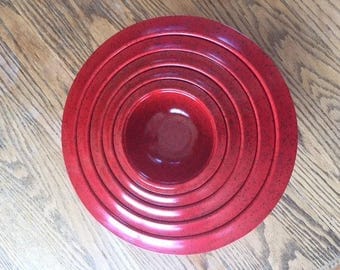 Vintage Melamine Nesting Bowls