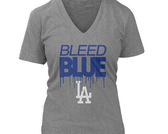 la bleeds blue shirt