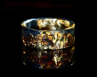 unique mens wedding band gold silver mens gold wedding ring black unique viking rustic - Norse Wedding Rings unique mens wedding band gold silver mens gold wedding ring black unique viking rustic - Norse Wedding Rings