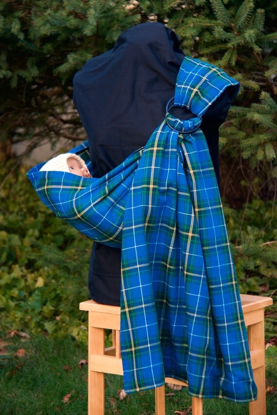 Nova Scotia Tartan Baby Sling 100 Cotton Fabric
